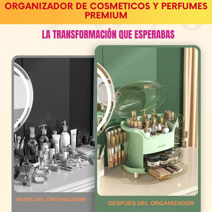 ORGANIZADOR DE COSMETICOS Y PERFUMES PREMIUM