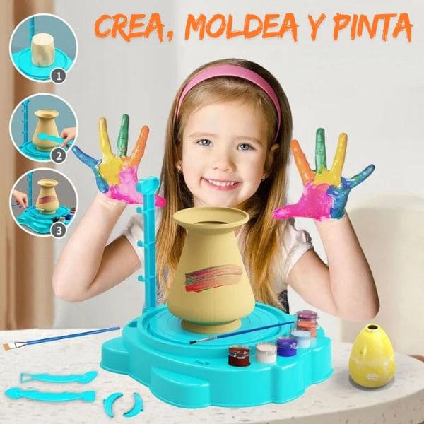 CREATIKIDS DE ARCILLA Y PINTURA